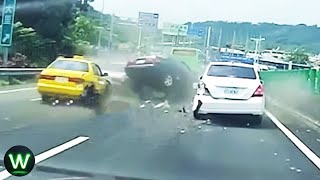 Tragic Shocking Road Moments Filmed Seconds Before Disaster You Wouldnt Believe if Not Filmed [upl. by Akinak]