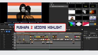 Pushapa 2 Wedding Highlight Project Free Download  New Song Edius Wedding  weddinghighlights [upl. by Eveam]