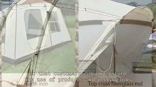 Breathable tent Wholesaler Chinese High Quality Cheapest [upl. by Attalanta]