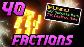 UNLOCKING KILL AURA ENCHANT Minecraft COSMIC Faction Episode 40 [upl. by Kreager]