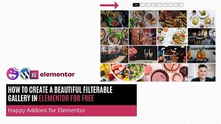 How to create a filterable gallery in Elementor for free [upl. by Roberson]