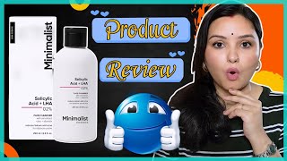 Face Wash For Oily Skin  Minimalist 2 Salicylic Acid  LHA Face Cleanser skincare [upl. by Ahtamas]