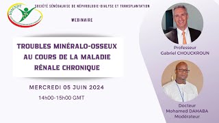 Troubles minéraux et osseux associés aux MRC TMOMRC  Pr Gabriel Choukroun [upl. by Htims770]