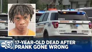 17yearold accused of shooting teen to death after prank gone wrong [upl. by Figge]