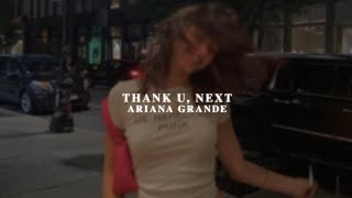 thank u next  ariana grande slowed  reverb  lyrics [upl. by Atneciv]