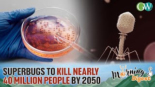 DRUGRESISTANT PATHOGEN ‘SUPERBUGS’ COULD CAUSE MORE THAN 40 MILLION DEATHS OVER THE NEXT 25 YEARS [upl. by Hershel466]