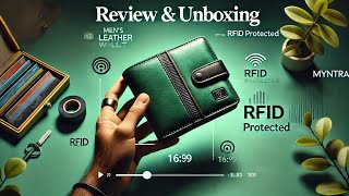 WildHorn Men Green Solid RFID Protected Leather Two Fold Wallet in 399 Unboxing and Review [upl. by Kluge]