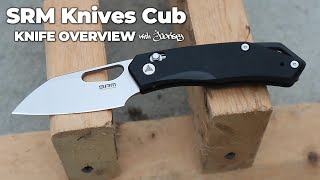 SRM Cub Folding Knife  5Minute Review  Atlantic Knife [upl. by Davide]