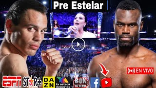 Donde ver Chávez Jr vs Uriah Hall en vivo por el peso semipesado [upl. by Garnette]