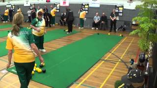 TransTasman Womans Pairs 2015 Henselite Trophy Part One [upl. by Notsej806]