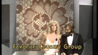 Statler Brothers win Favorite Country Group  AMA 1981 [upl. by Gae335]