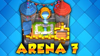 NEW UPDATE Best Arena 7 Decks Royal Arena in Clash Royale  Best Clash Royale Arena 7 DECK 2022 [upl. by Dell978]