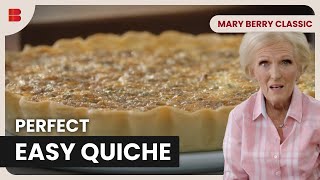 Quiche Recipe Youll Love  Mary Berry Classic [upl. by Atelahs]