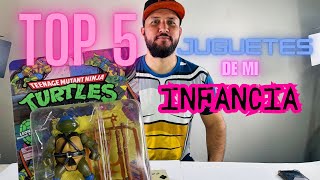 TOP 5 JUGUETES DE MI INFANCIA EN LOS 90s [upl. by Ayvid]