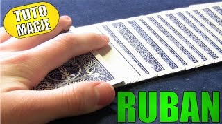 Apprendre à Faire un Ruban de Cartes TUTO MAGIE [upl. by Cormick]