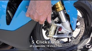 Motorcycle Suspension Adjusters What Why Where and How [upl. by Jany]