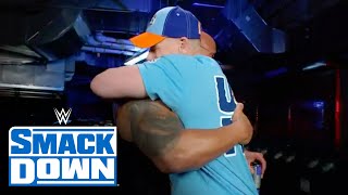 The Rock and John Cena highlight wild SmackDown SmackDown Sept 15 2023 [upl. by Mcgray826]