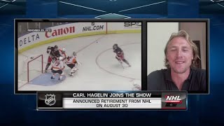 Carl Hagelin talks retirement and favorite moments from his career [upl. by Hsiri]