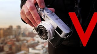 Fujifilm X100V  Hands On in NYC [upl. by Ahsilyt59]