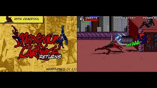 Maximum Carnage Returns OpenBor PC  Walkthrough [upl. by Smaj]