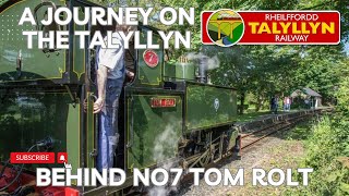 A Journey on the Talyllyn Railway behind Tom Rolt  Fathew Valley Tywyn Gwynedd [upl. by Yojenitsirk679]