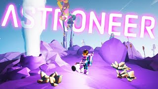 Landed On A Beautiful Moon But Everything Wants To Murder Me in Astroneer [upl. by Dranyer880]