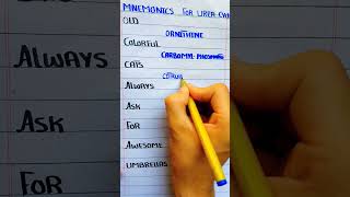 mnemonics of urea cycle  trick to remember urea cycle ureacycle mnemonics bsczoology [upl. by Azilem]