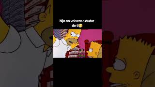 No volveré a dudar  los simpson lossimpson lossimpsonlatino luistoonexpress memes meme humor [upl. by Raseda]