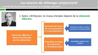 Les sources de chômage conjoncturel [upl. by Zellner]