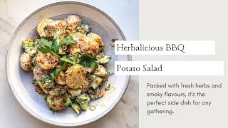 Herbalicious BBQ Potato Salad  Cooking with Zahra [upl. by Saleem]