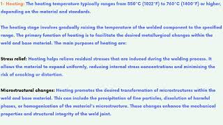 Post Weld Heat Treatment PWHT [upl. by Eidnak785]