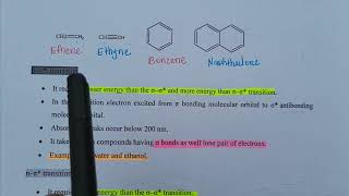 Uv spectroscopyIntroduction Principle electronic transition and spectral shifts [upl. by Htaeh]