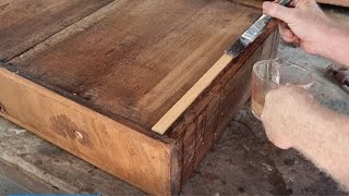 Repairing The Drawer Runners On A 300 Year Old George 1st Walnut Chest Of Drawers Circa 1715 PT4 [upl. by Elletse]