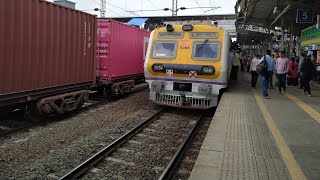 Mumbai Local Train Turbhe Station Mumbai Max [upl. by Travis]