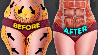 LOSE SADDLEBAG FAT amp GET A SLIM WAIST [upl. by Okimuy686]