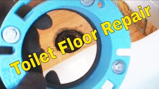 Toilet Floor Repair 2 of 2 [upl. by Ahsap779]