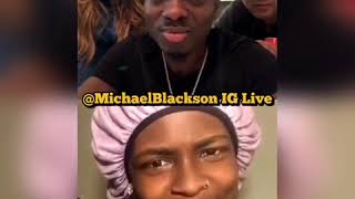 Michael Blackson Against The Gram CashApp Her A Car [upl. by Ahsile]