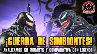 💥¡VENOM SH FIGUARTS Review y comparativa vs Legends en Español [upl. by Jackquelin]