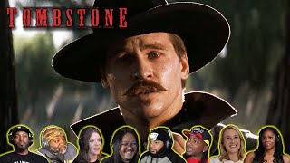 Reactors Reacting to DOC HOLLIDAY CONFRONTING JOHNNY RINGO  Tombstone 1993 [upl. by Eenad832]