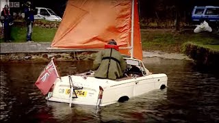 Amphibious Car Challenge  Top Gear [upl. by Nurav]