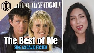 The Best of Me FEMALE PART ONLY KARAOKE  David Foster amp Olivia NewtonJohn [upl. by Airdnaxila892]