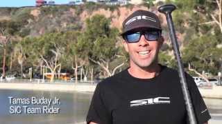 The Basics of the Stand up Paddling Stroke With Tommy Buday [upl. by Suiramaj889]