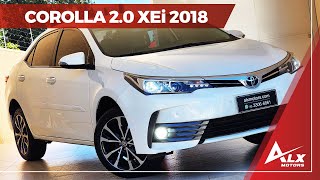 Corolla XEi 2018  Detalhes e curiosidades [upl. by Atcliffe]