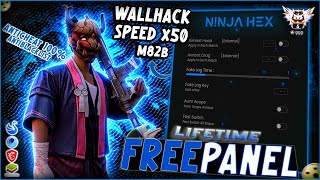 FREE PANEL PC GRATIS OB46 WALLHACK  SPEED  SNIPER LIFETIME FREE FIRE 🎁 ANTI BAN 100  NINJA HEX [upl. by Htiel]