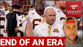 Wisconsin Badgers and Minnesota Gophers football live game reaction [upl. by Lledra]