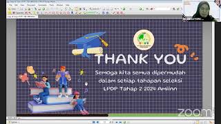 Interview Beasiswa LPDP Tahap 2 2024 bersama CBBI [upl. by Ireg327]