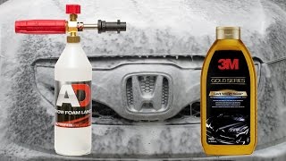 Snow Foam Lance Test  3M Car Wash Soap Gold Series 79001 [upl. by Nojram798]