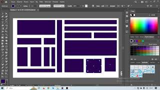 Adobe Illustrator Dikdörtgen Yapımı ve Ayar Desteklemeler [upl. by Neenaj]