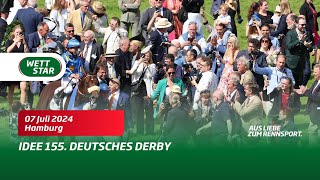 IDEE 155 Deutsches Derby [upl. by Nylidnam]