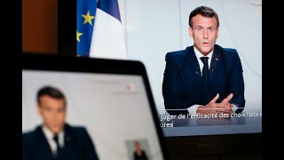 Vœux pour 2021  ce quil faut retenir de lallocution dEmmanuel Macron [upl. by Mcconnell52]